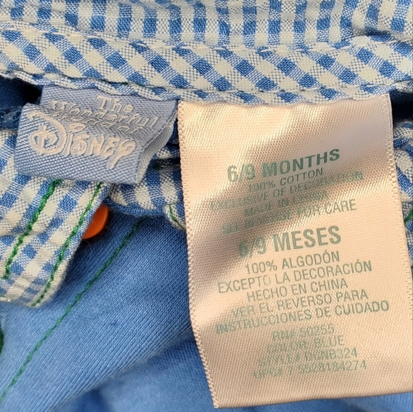 The Wonderful World Of Disney Jumpsuit Tigger Blue Baby Boys 6-9 Months - Picture 5 of 5